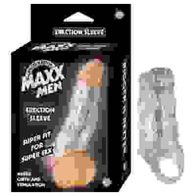 Maxx Men Erection Sleeve - Clear