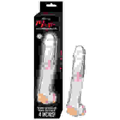 Magic Penis Extender and Ball Strap 7.5" Clear