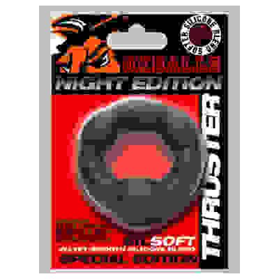 Thruster Bulge Lifter Cockring - Black