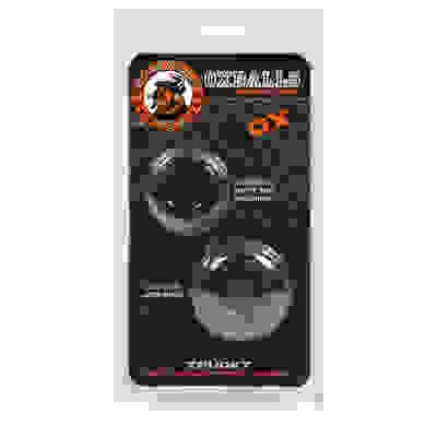 Truckt 2 Piece Cockring Set Atomic Jock - Black
