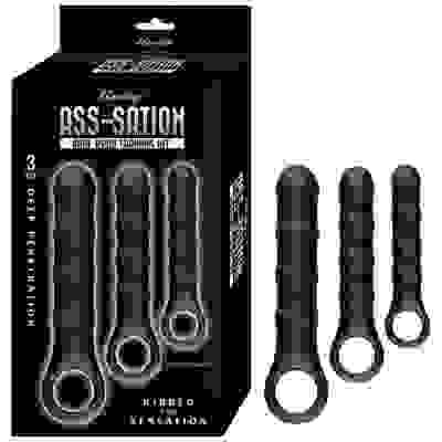 Asssation Anal Wand Training Kit - Black