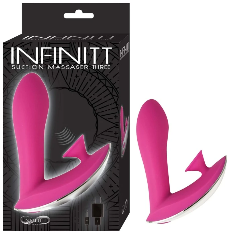 Infinitt Suction Massager Three - Pink