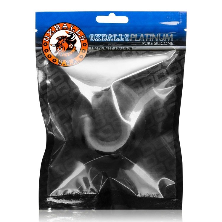 Grip Cockring Fat Padded U Shaped Cockring - Black