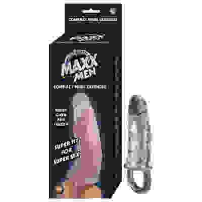Maxx Men Compact Penis Sleeve - Clear
