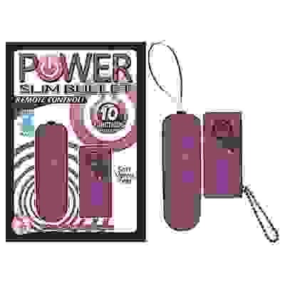 Power Slim Bullet Remote Control - Purple