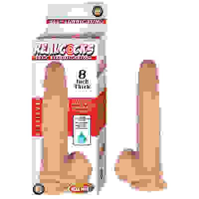 Realcocks Self Lubricating 8 Inch Thick - White
