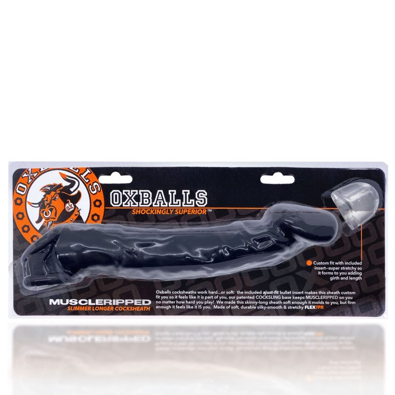 Muscle Ripped Cocksheath - Black