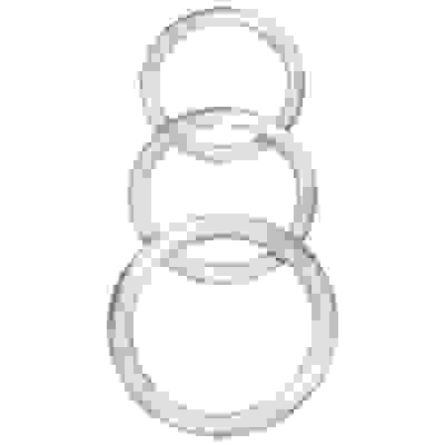 Enhancer Silicone Cockrings - Clear