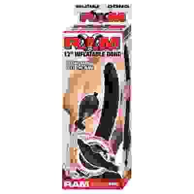 Ram 12-Inch Inflatable Dong - Black