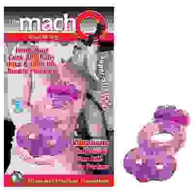 The Macho Double Ring Purple