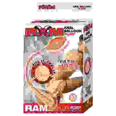 Ram Anal Balloon Pump - Flesh