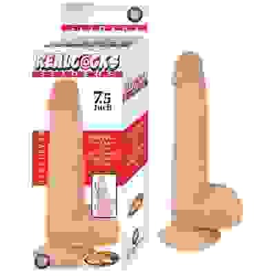Realcocks Sliders - 7.5 Inch - Flesh