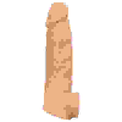 Natural Realskin Vibrating Penis Xtender