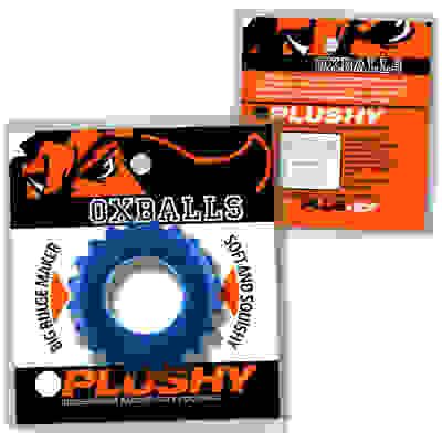 Plushy Single Ring - Blue Fire