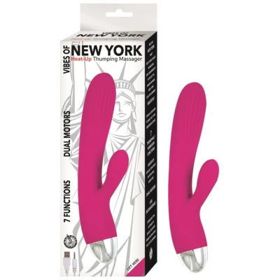 Vibes of New York - Heat-Up Thumping Massager