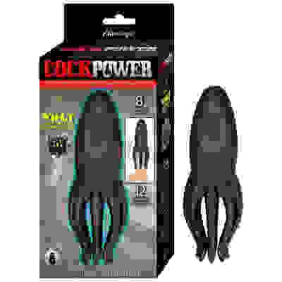 Cockpower Electric Octopus Masturbator - Black