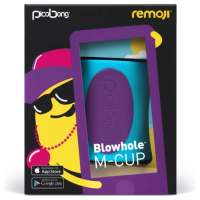 Remoji Blowhole M-Cup - Blue