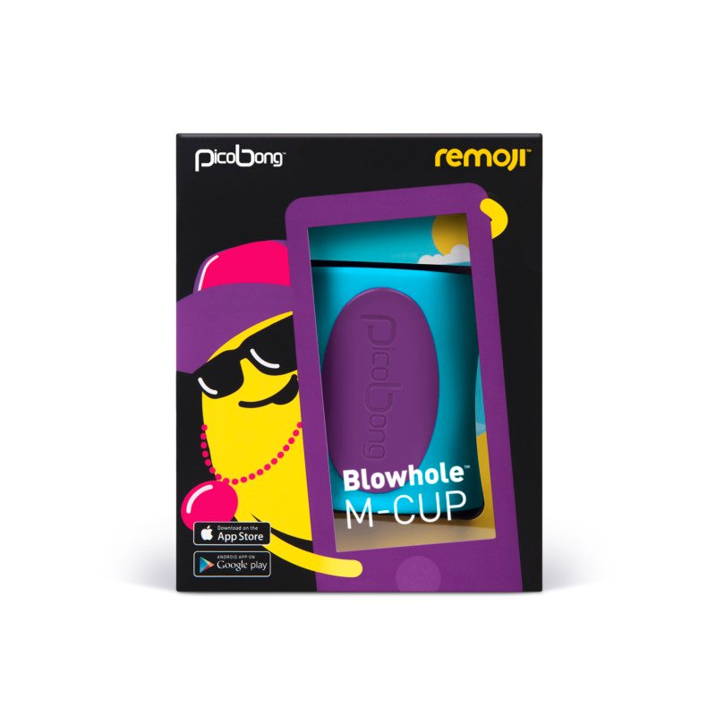 Remoji Blowhole M-Cup - Blue