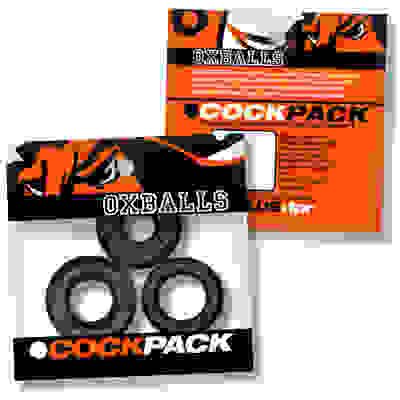 Cockpack Multi Design 3 Pack - Black Mica