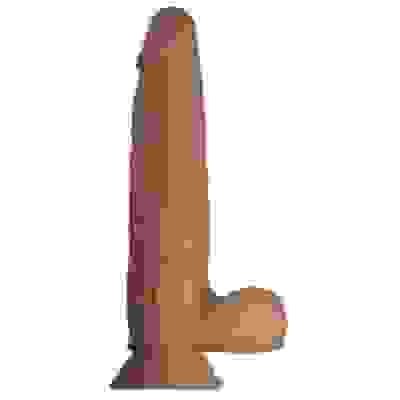 Real Cocks Dual Layered - Brown