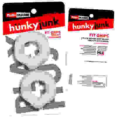 Fit Grips 2-Pack Ergo-Fit Cockrings Clear Clear