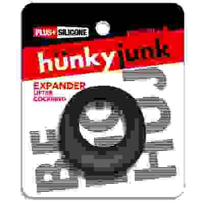 Expander Slimmer Scoop Style Cockring Black Fog