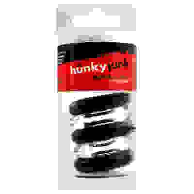 Jacker 5-Stack Five-Pack Tube Super-Strong Cockrings Clear Black